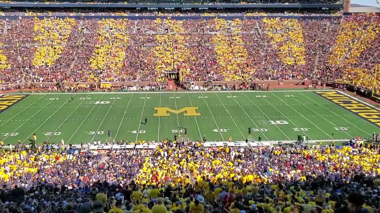 Michigan Marching Band 2024 USC Game Pregame