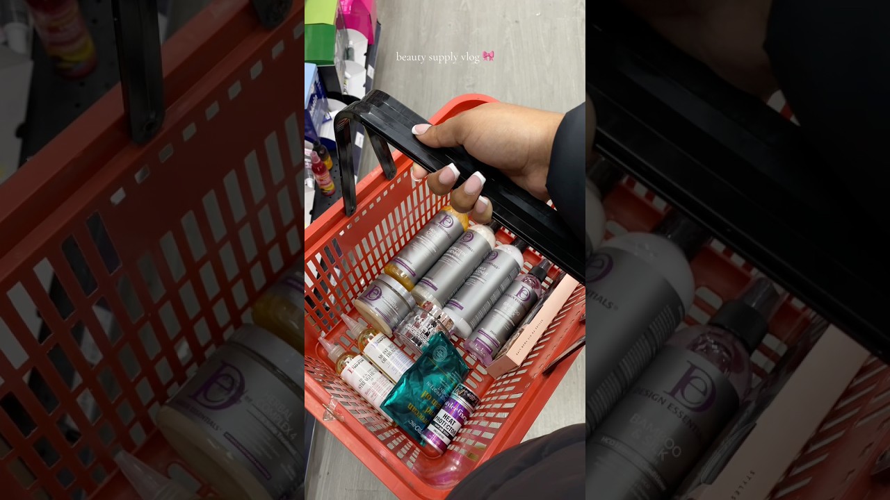let’s go beauty supply shopping 💕