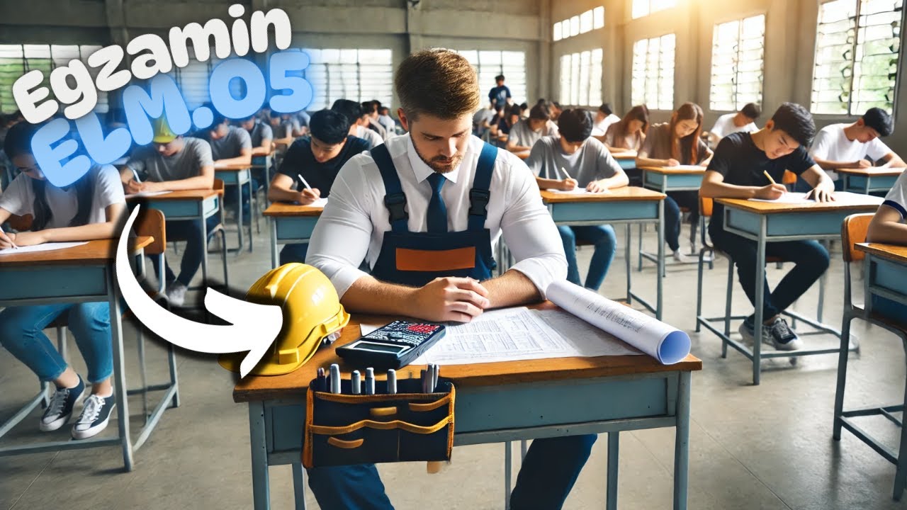 INŻYNIER rozwiązuje EGZAMIN kwalifikacji ELM.05 (2024/01)- technik elektronik