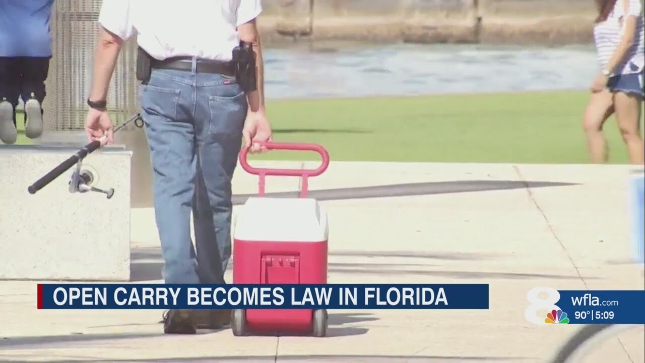 Open Carry Now Legal in Florida — But There Are Limits, Says Sheriff