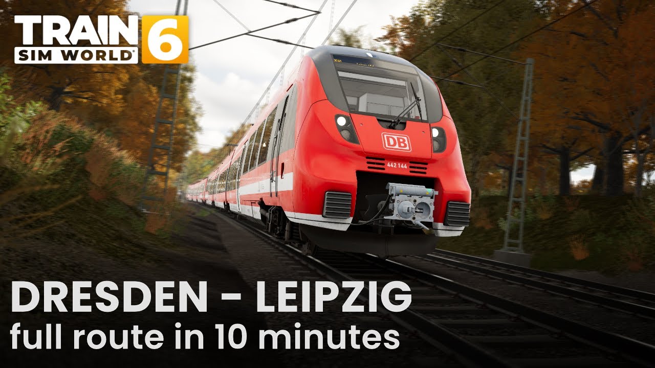 Dresden to Leipzig in 10 MINUTES?!