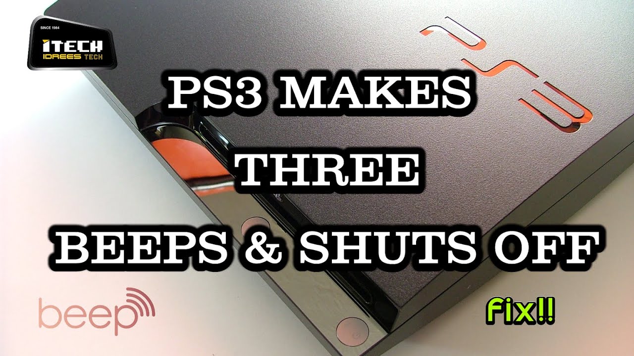 🎮PS3 3: проблема с гудками и выключением — 🔧✨Руководство по устранению неполадок. (CECH 3001A)