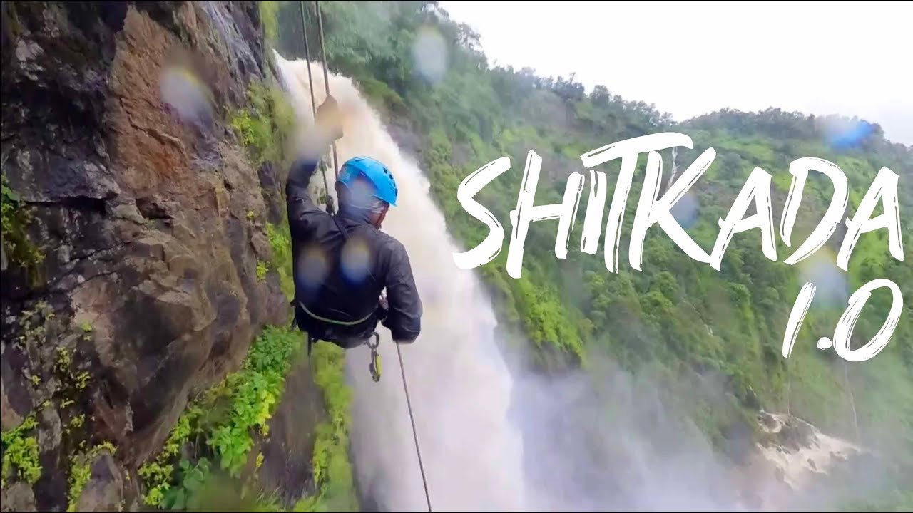 Shitkada Waterfall | Most Thrilling Waterfall | Rappelling | Near Harihar Fort, Nashik | 2024
