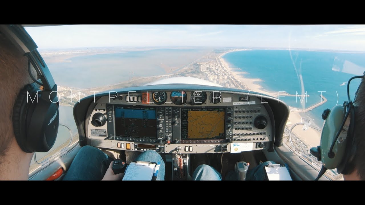 Flying around Spain and France! /Diamond DA40-180 /G1000