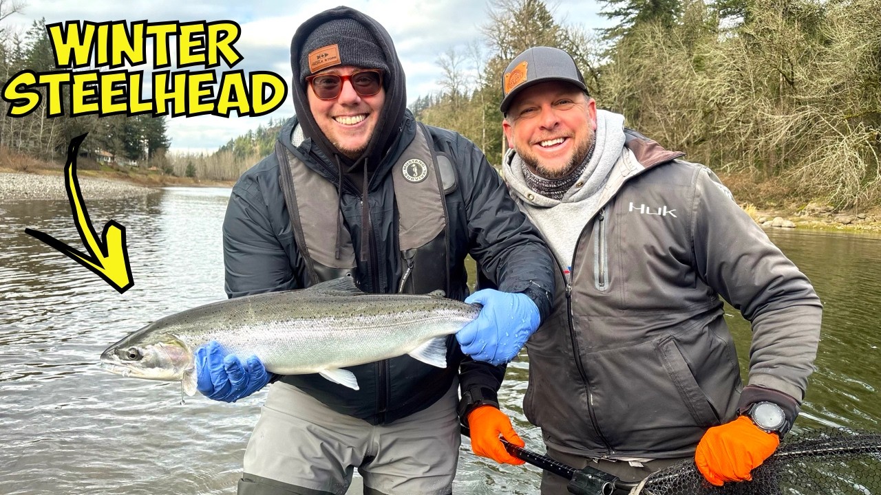 Low Water Winter Steelhead Fishing with @Day One Outdoors and Tommy (BIG PLUG TAKEDOWN!)