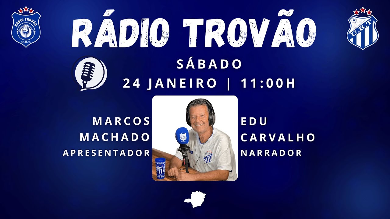 217 - Trovão Esportivo Com Djalma - Equipe Show de Bola - Apresentação Marcos Machado!