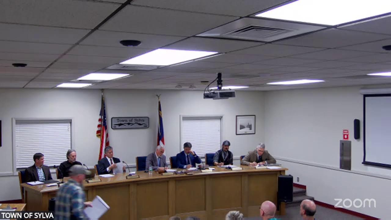 TOWN OF SYLVA--Board of Commissioners Meeting 12/11/2025