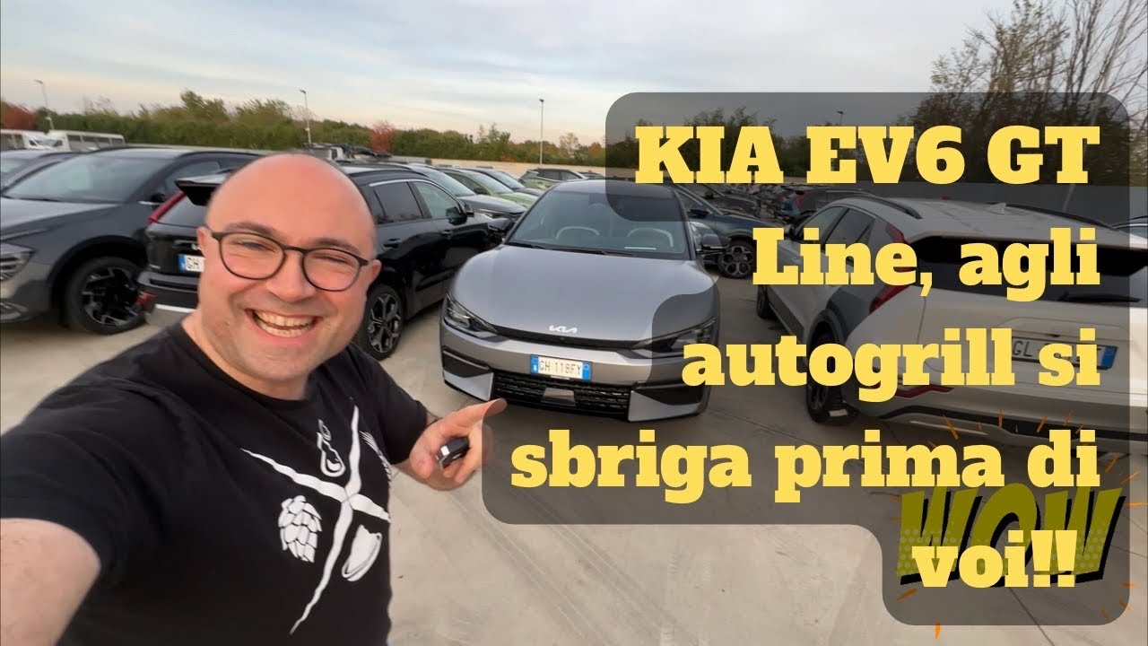 I test di Paolo Mariano - KIA EV6 GT Line / Milano - Arezzo e ricariche ultra Fast / l’autostrada