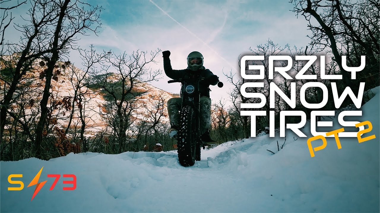 I Put @Super73's GRZLY Tires To The Snow Test... Again!
