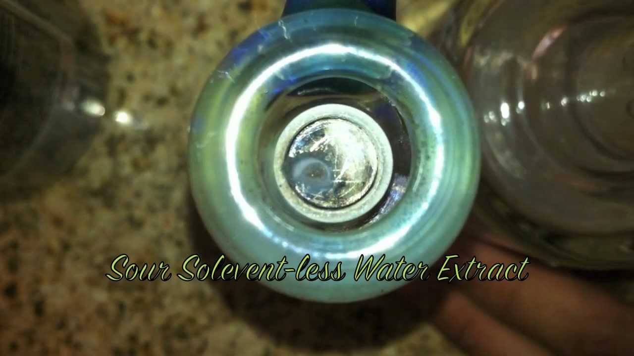 Sour D Cold Water Hash, Up Close/ Dabs - Full Melt Shots
