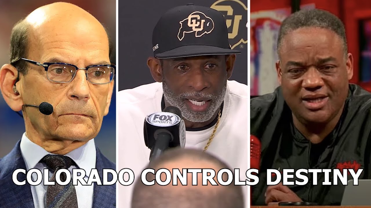 Coach Prime & Colorado CONTROL THEIR OWN DESTINY To Playoff! Whitlock & Finebaum ARE SICK!