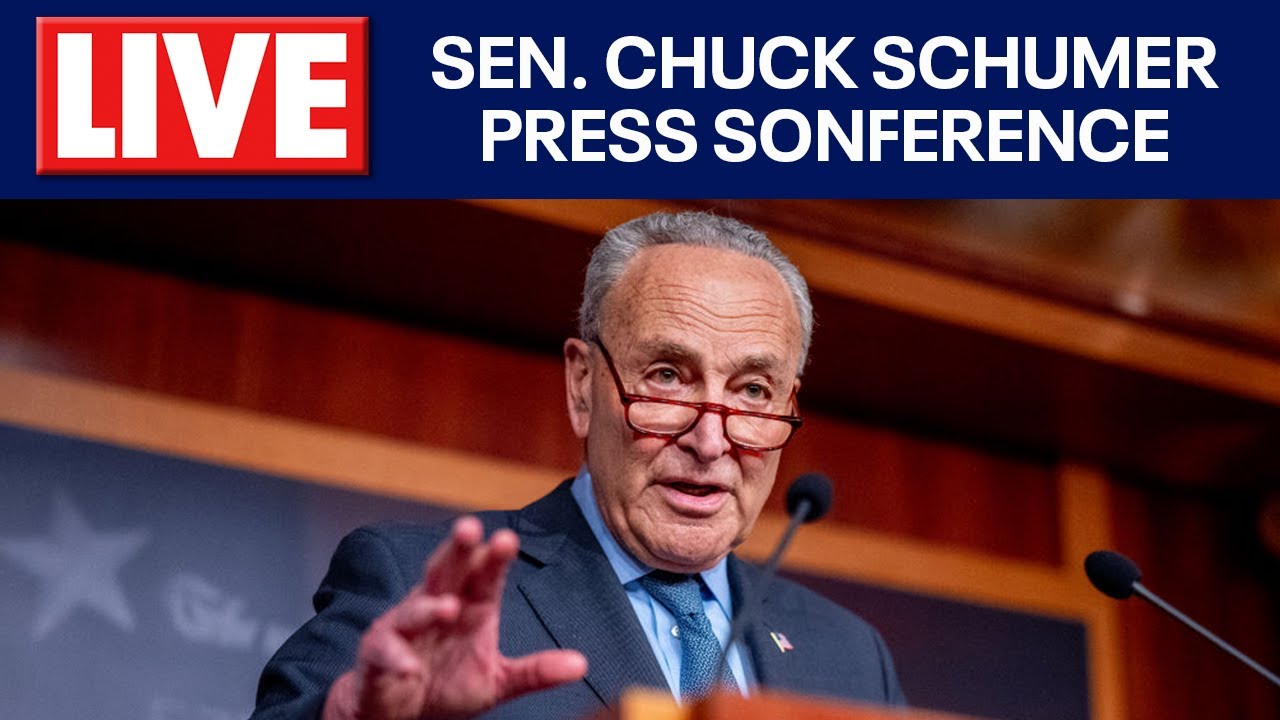 LIVE: Chuck Schumer press conference