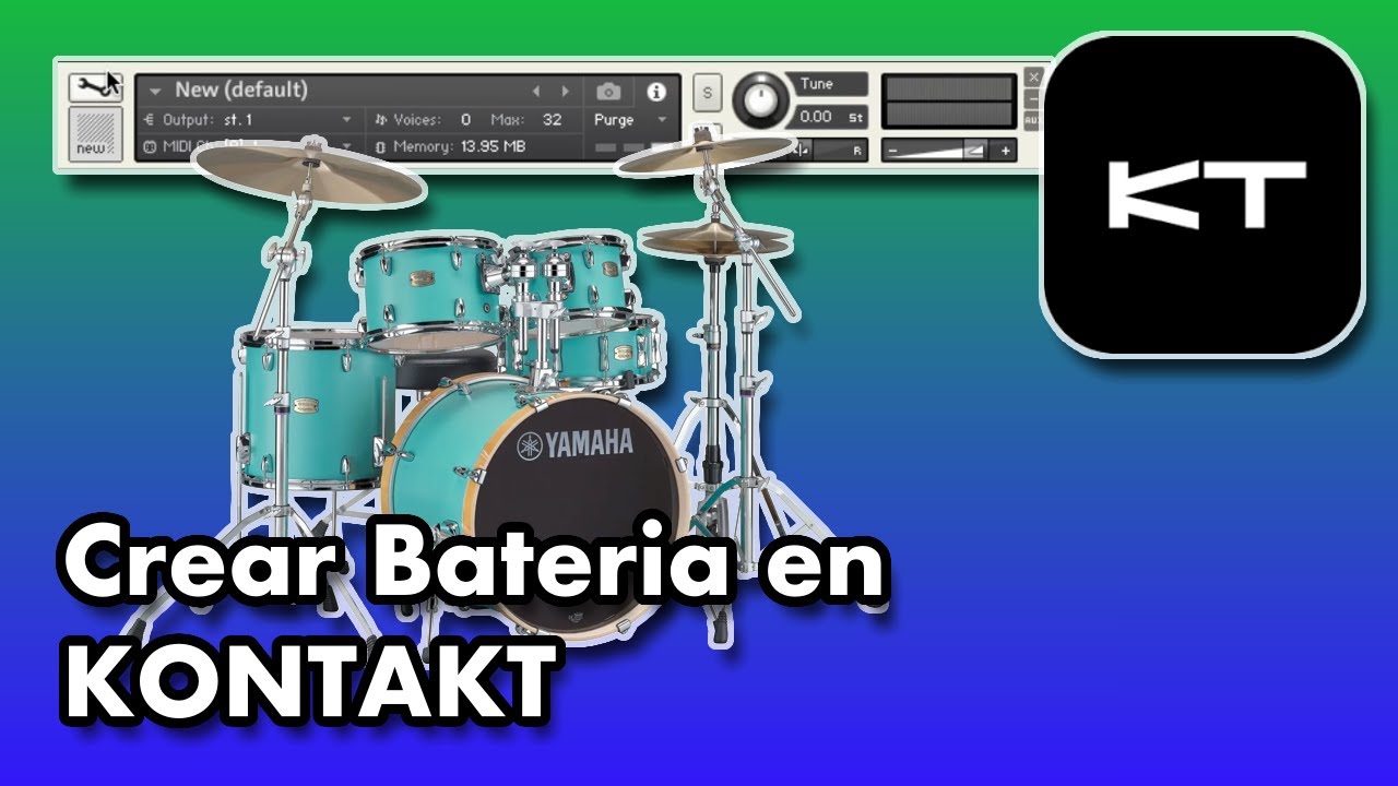 Crear Bateria para KONTAKT