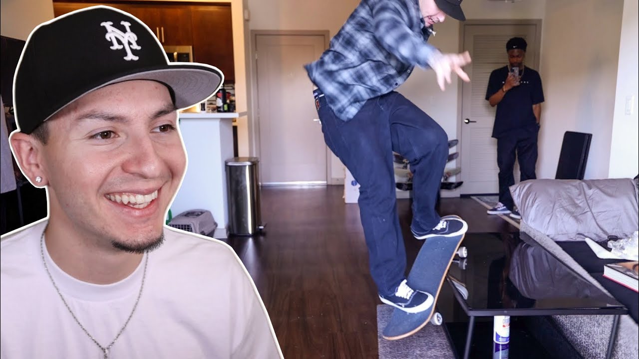 Skating Inside My LA Apartment!
