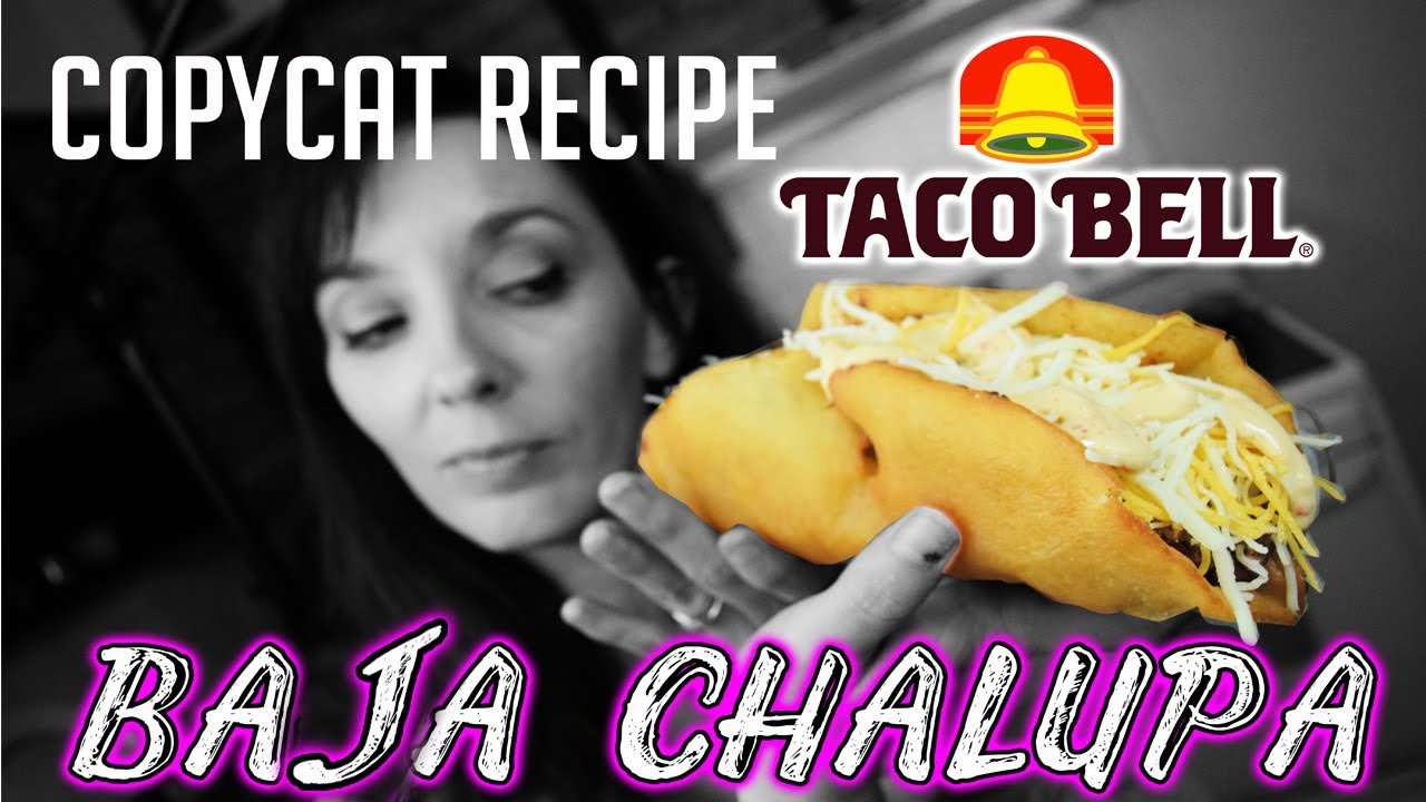 GIANT Baja Chalupa Recipe Taco Bell CopyCat | WFR