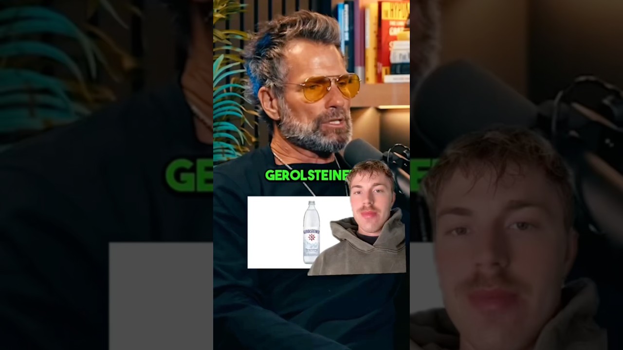 The best glass bottled water？ #gerolsteiner #fiji #evian