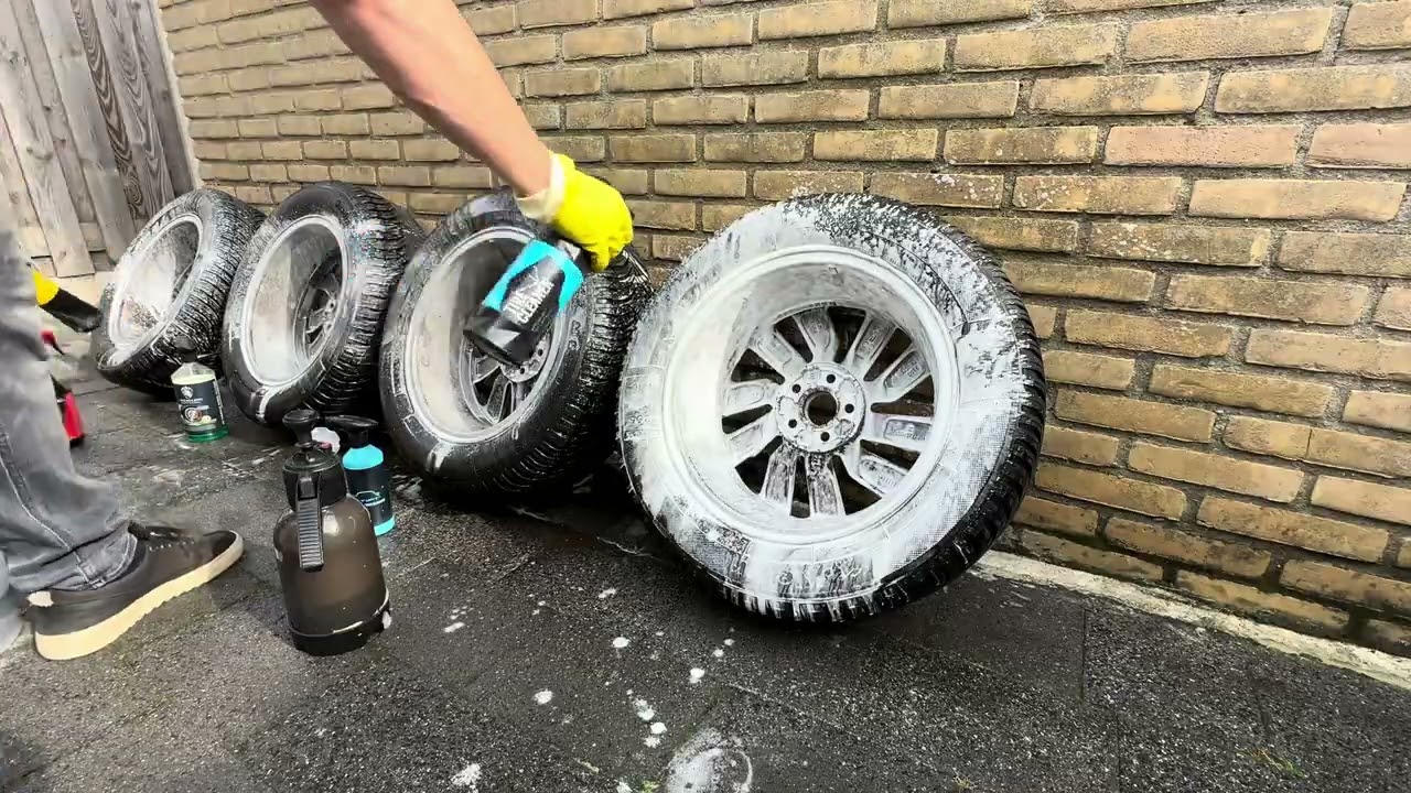 Battle of Tire & Wheelcleaners |  ADBL, Gyeon, Stipt, Greatlion & Kenotek