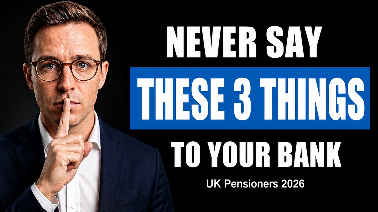 Never Say These 3 Things to Your Bank &mdash; UK Pensioners Must Know This in 2026