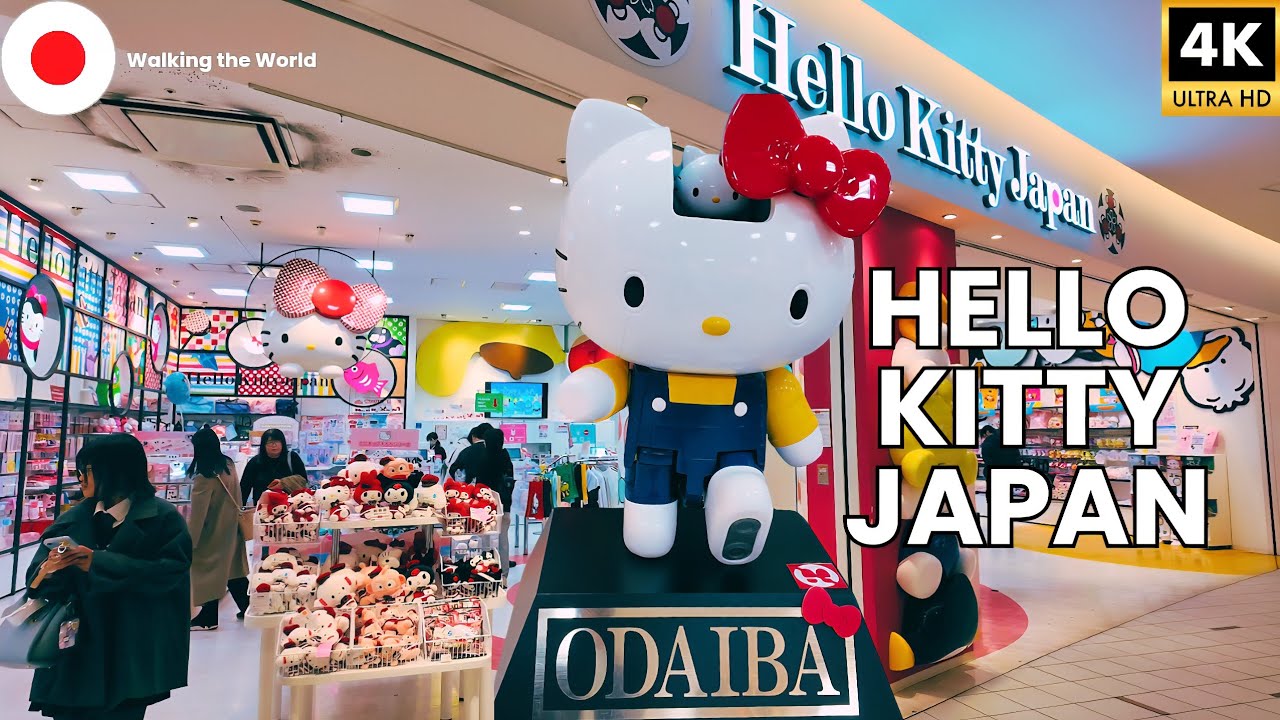 HELLO KITTY JAPAN Full Store Tour 2026! 🎀 DiverCity Tokyo Odaiba [4K]