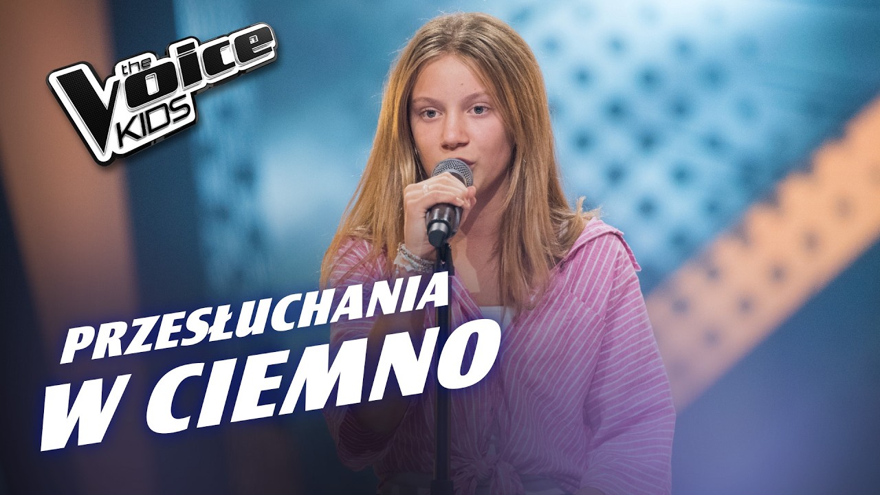 Ala Więcek - &bdquo;Only Love Can Hurt Like This&rdquo; - Przesłuchania w ciemno | The Voice Kids Poland 9
