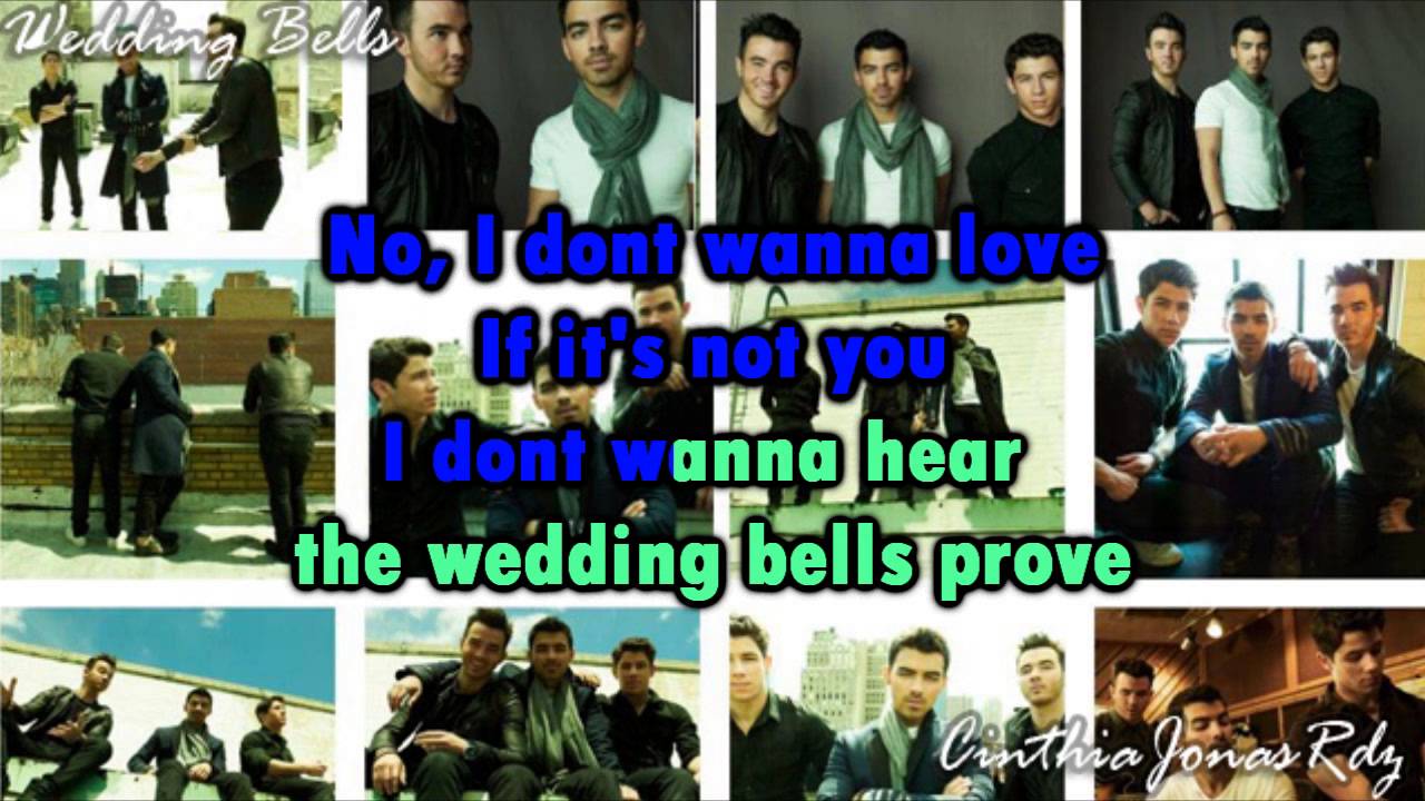 Karaoke Wedding Bells Jonas Brothers Instrumental