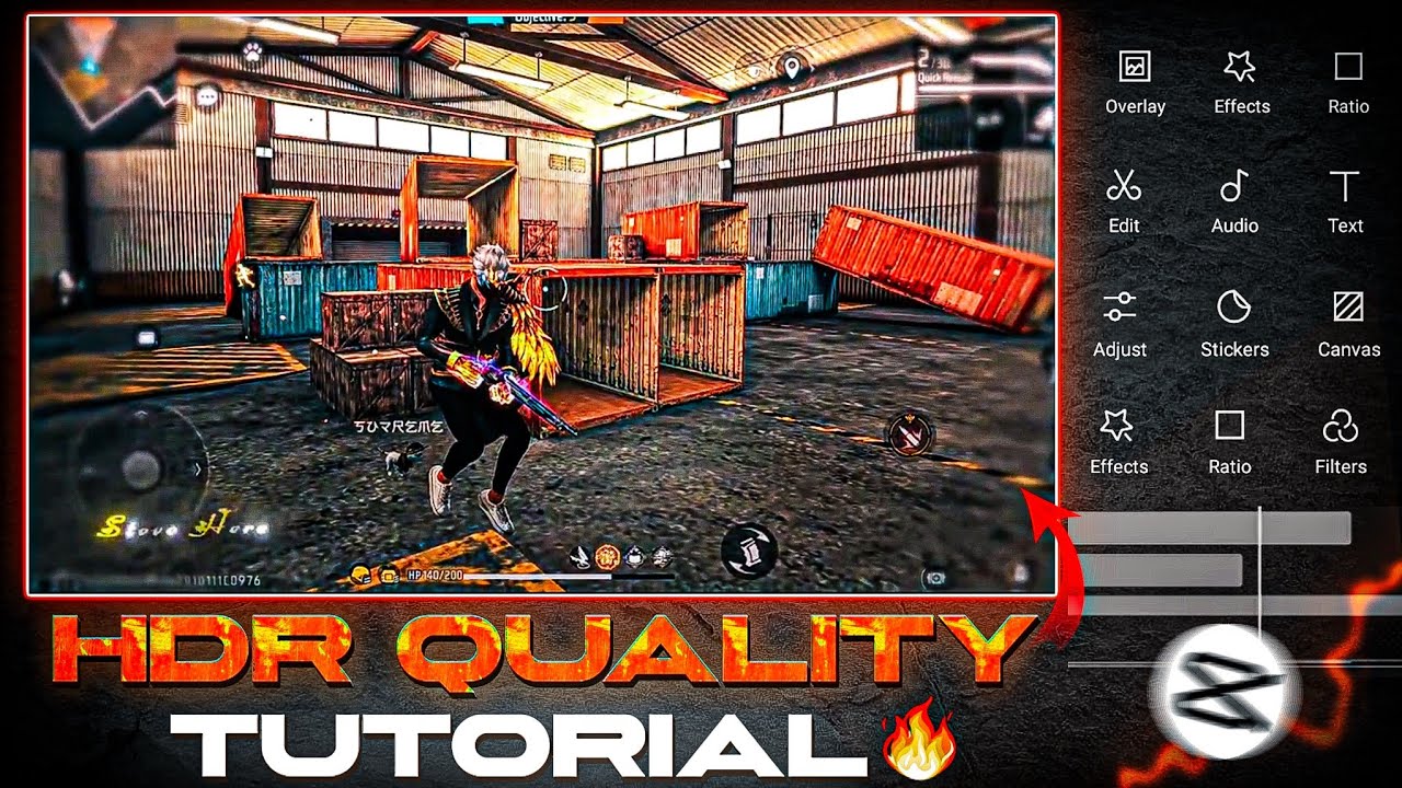 How to increase free fire video quality in Capcut 😱 | free fire 4k video quality tutorial