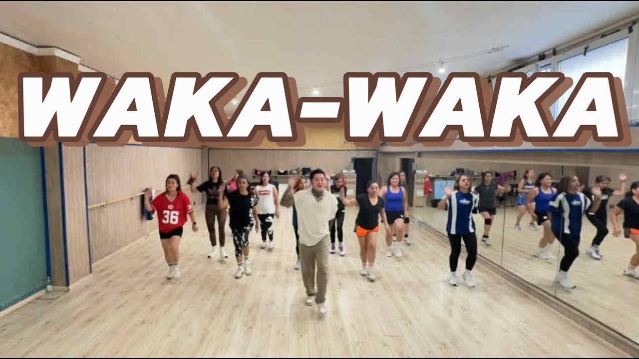 WAKA WAKA - Шакира (ЗУМБА ВИРУСНАЯ) Новый танцевальный фитнес | Тренировка | Танцевальный тренд |...