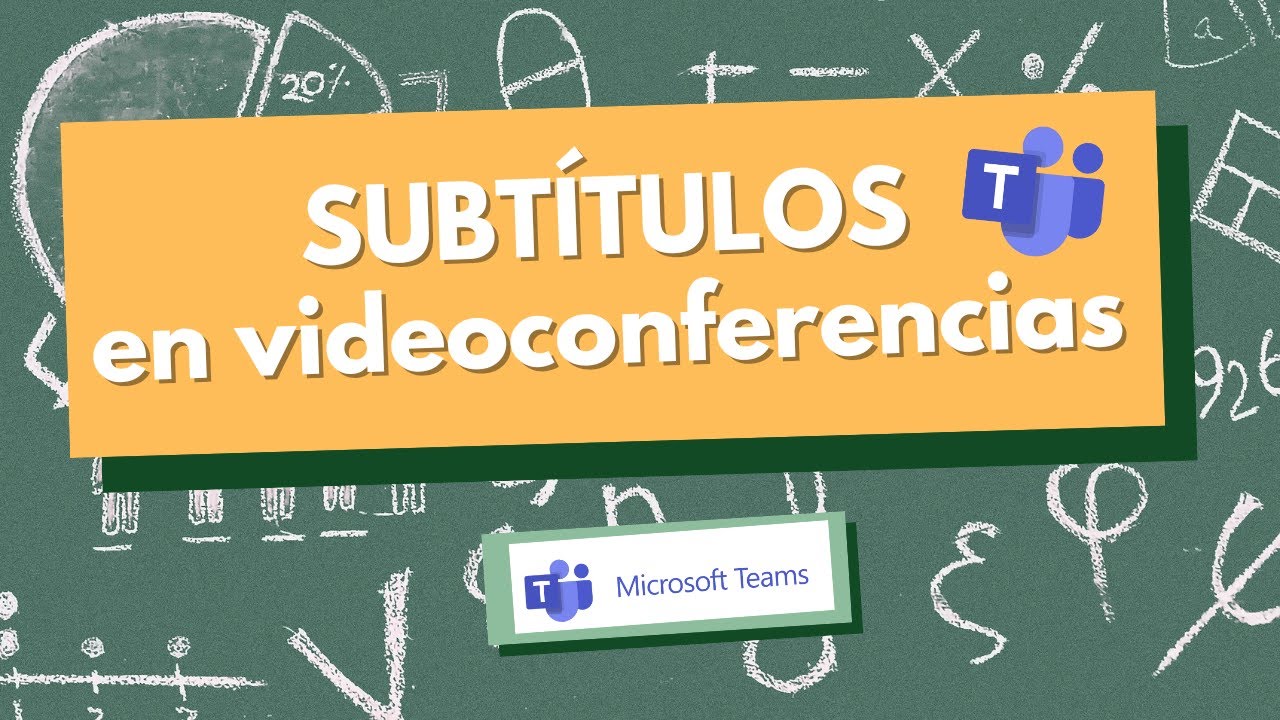 SUBTITULAR videoconferencia en Microsoft Teams 💻