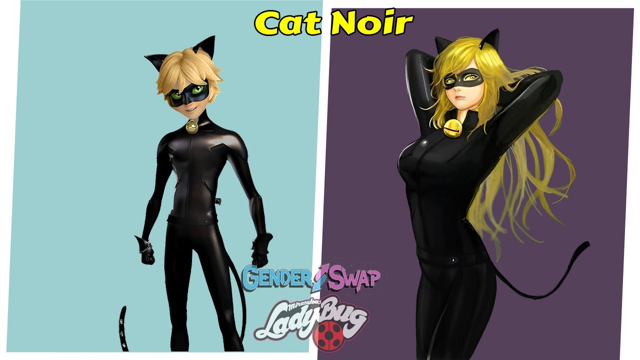 🐞Miraculous Ladybug Characters GENDER SWAP 👉@Top.iCraft