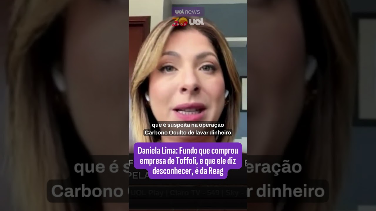 Daniela Lima: Fundo que comprou empresa de Toffoli, e que ele diz desconhecer, &eacute; da Reag
