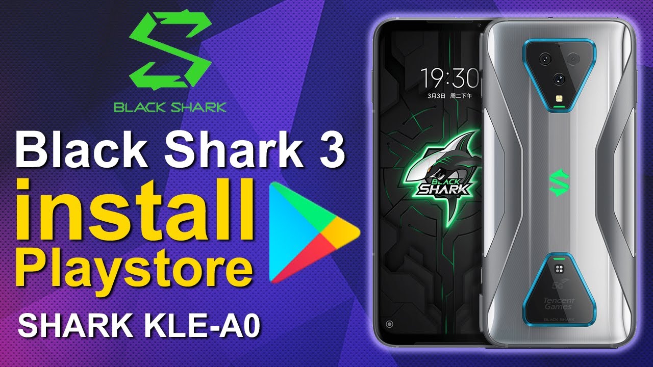 install Google play on Xiaomi Black Shark 3 China Version