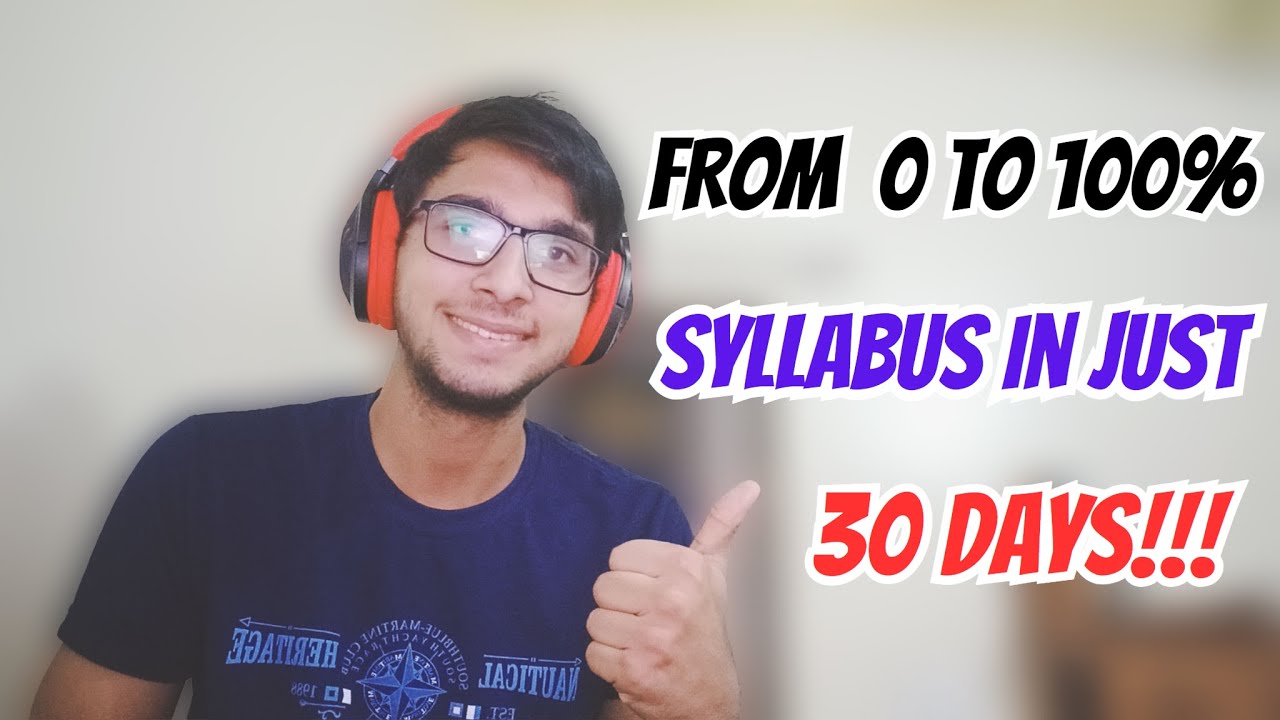 I Cracked CA Foundation Exams in 30 Days!