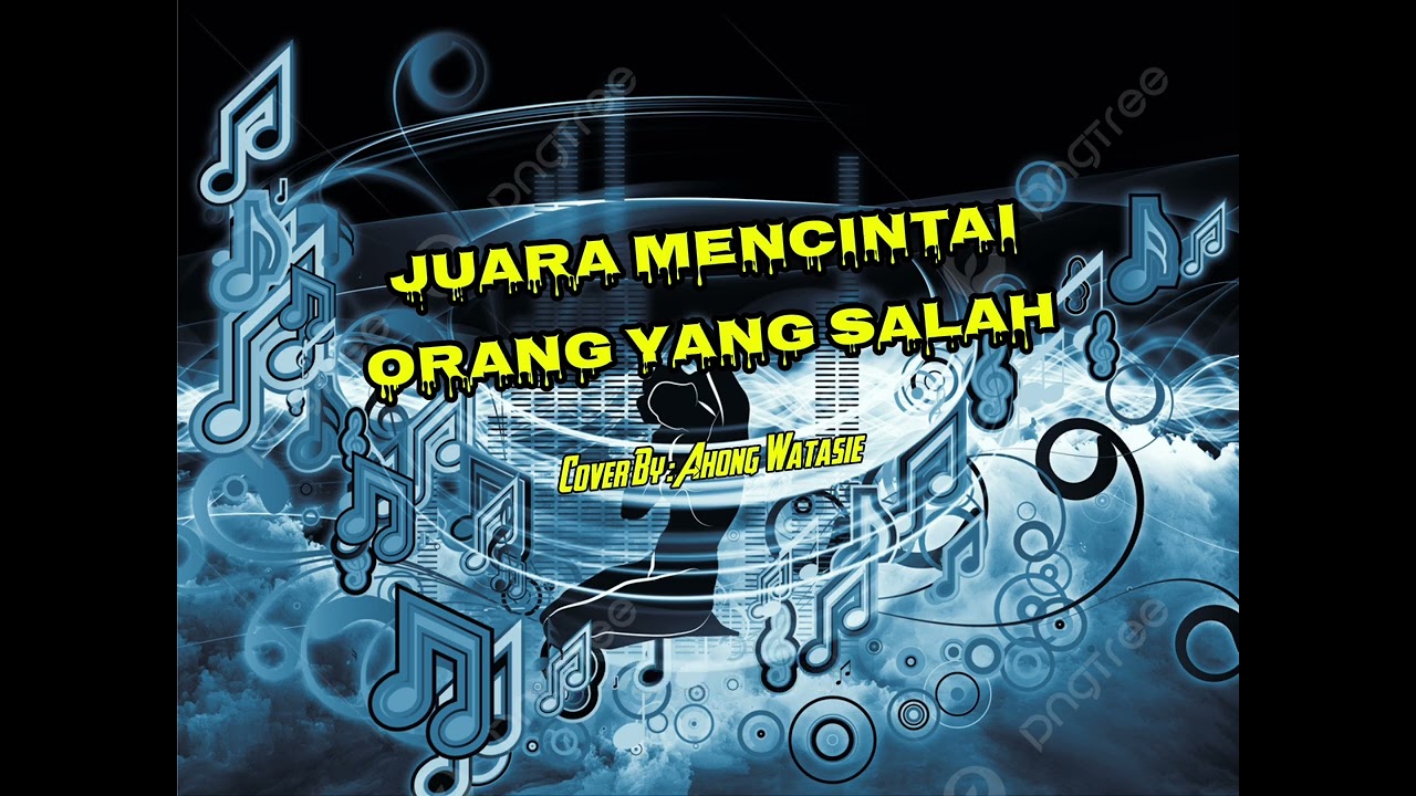 JUARA MENCINTAI ORANG YANG SALAH || AI Cover By : Ahong Watasie 