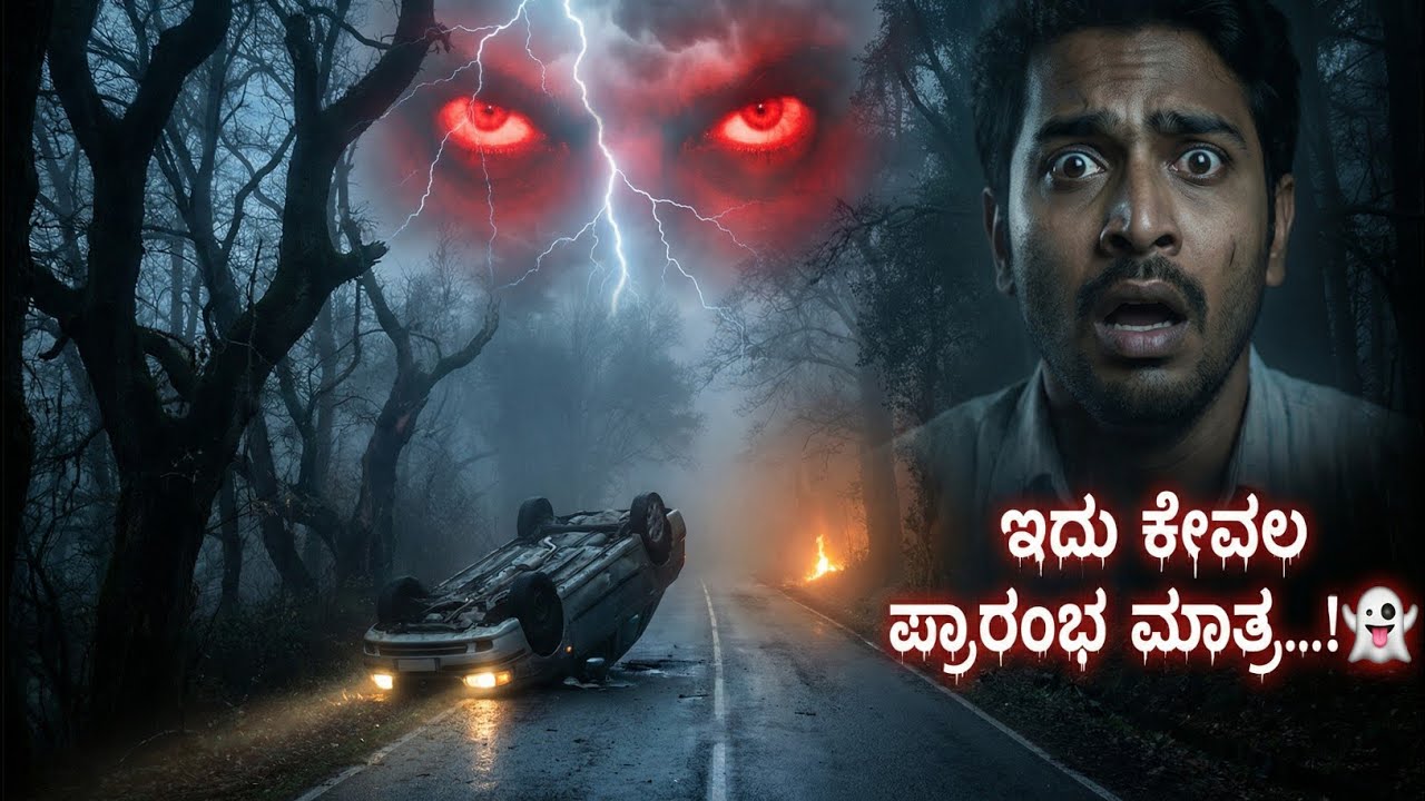“ರಾತ್ರಿ ಲಿಫ್ಟ್ ಕೊಟ್ಟ ತಾತ ಯಾರು…?!” #kannda Horror story 