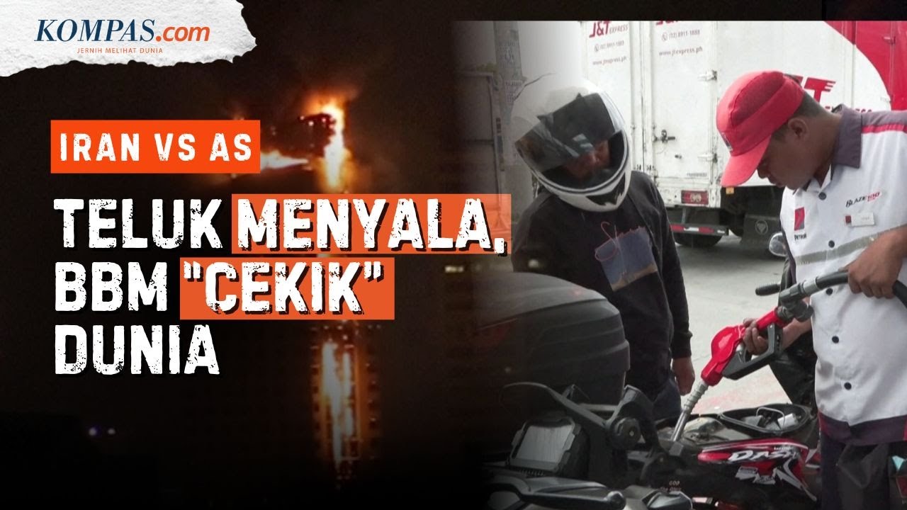 Perang Iran Vs AS: Kawasan Teluk Arab Masih Menyala, Dunia Tercekik Harga BBM
