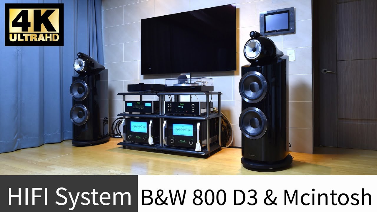 상암동 하이파이 오디오 설치기 - B&W 800 D3, MCINTOSH MC 1.25KW, 매킨토시 C1100, LINN Selekt DSM, 오토폰 Century TT 턴테이블