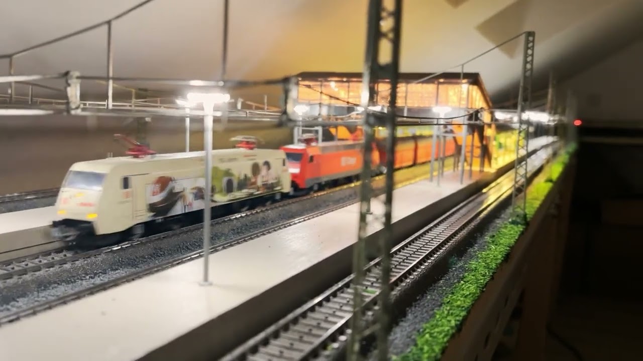 Ziemlich viel Güterzüge zwischen den Feiertagen