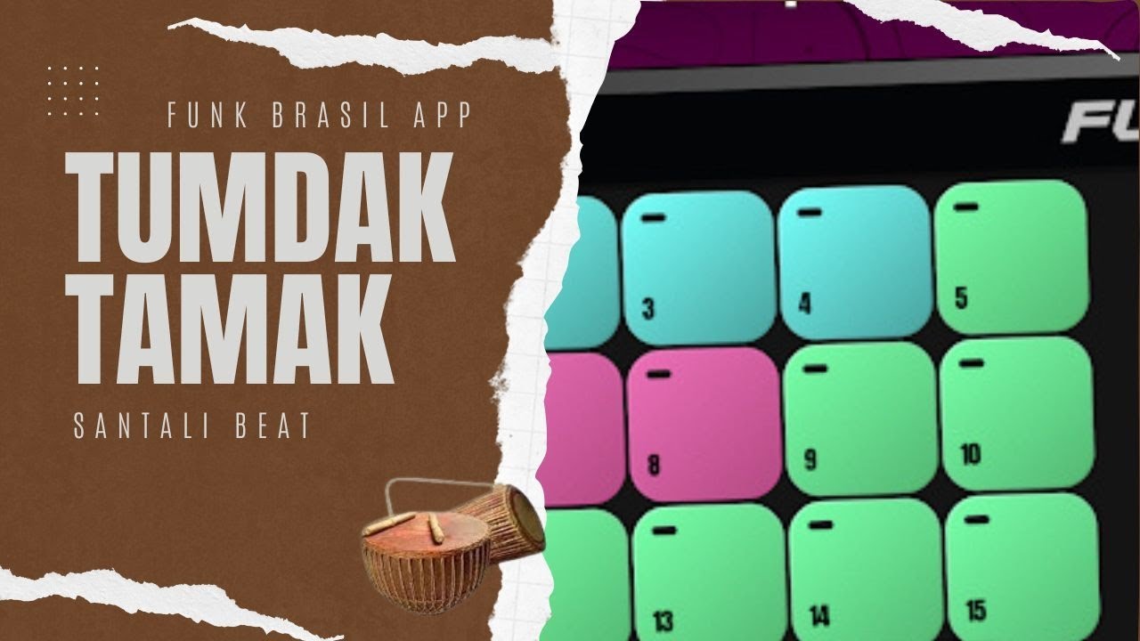 Funk Brasil | Mobile Pad app |Santali Music Beat | DanielRecord