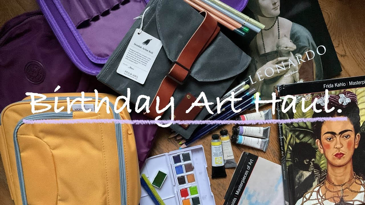 Art haul | Art materials | ink & watercolour.