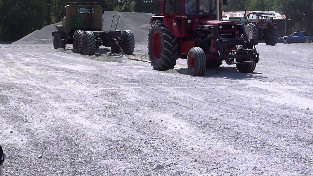 Volvo BM 2650 i dragkamp!