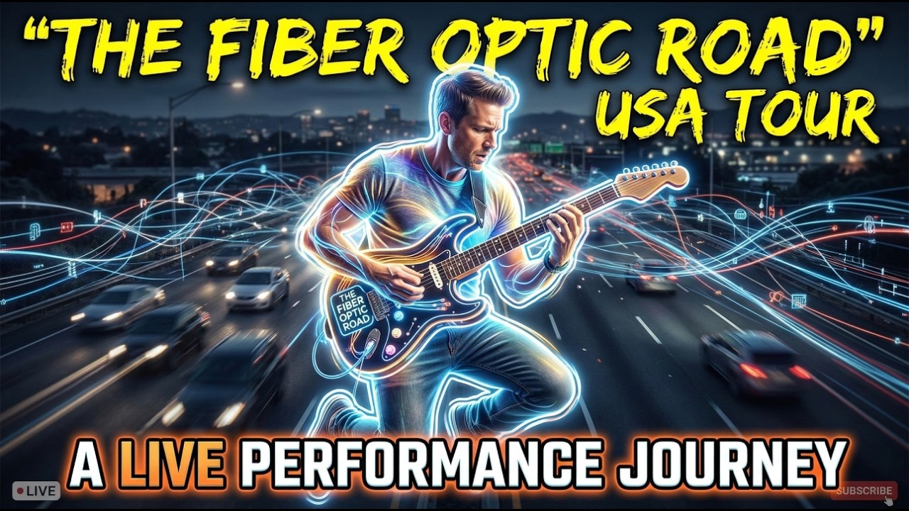 The Fiber Optic Road (Original Song) - American Folk Rock Anthem About History, Freedom & Hope