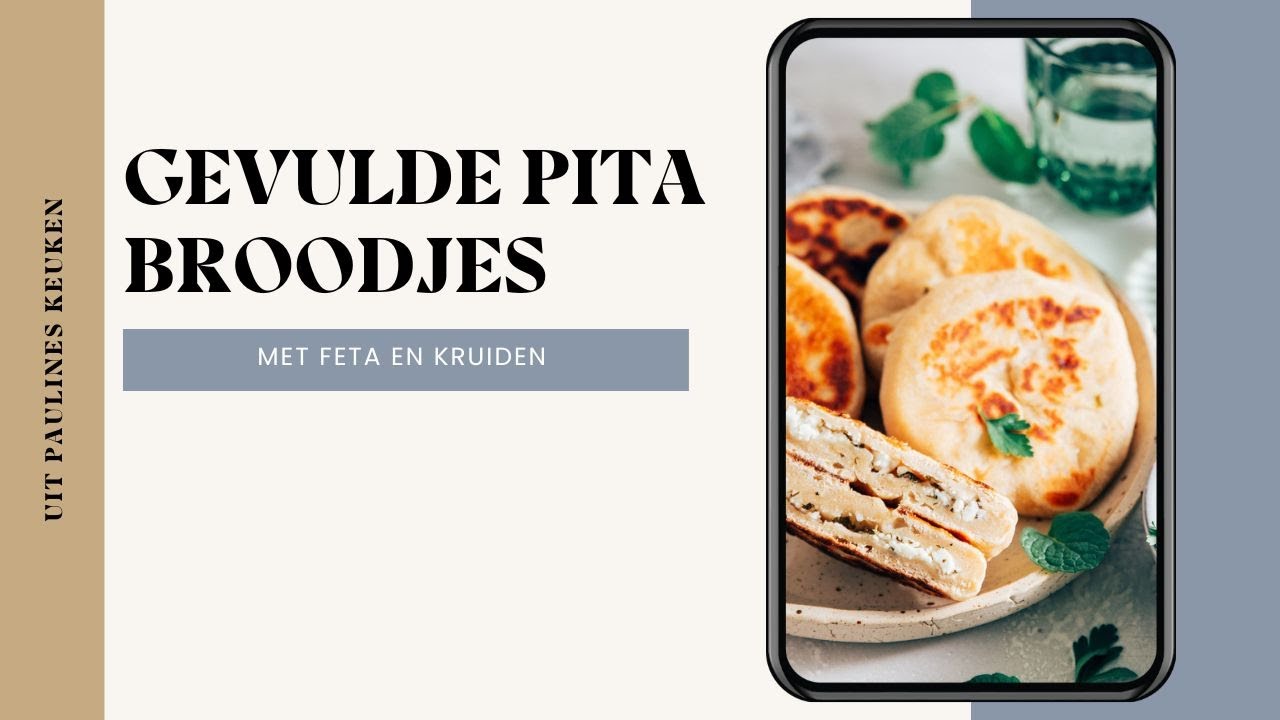 RECEPT GEVULDE PITABROODJES