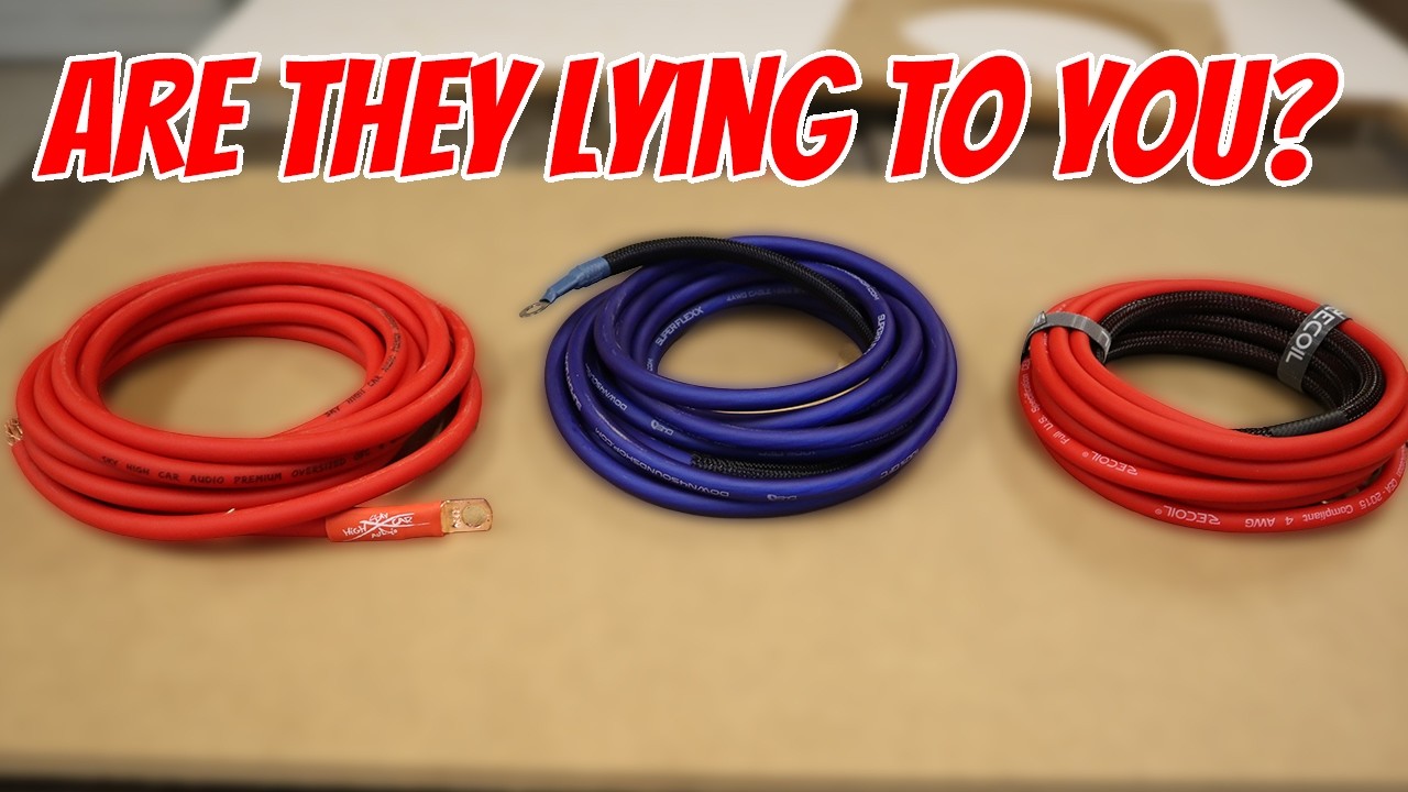 Wire Kit Shoot Out:  Which 4 Gauge Car Audio Power Wire is Best?