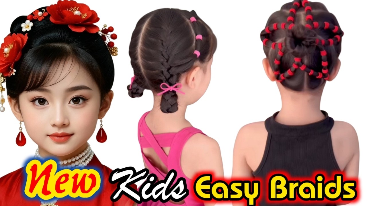 The Cutest Kids Hairstyle You Need to Try! 👧| Simple Twist & Braid Look | 2026 Trend