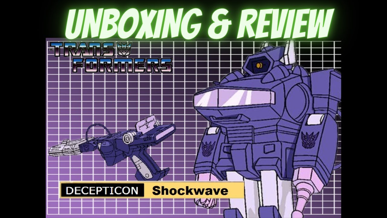 G1 TRANSFORMERS SHOCKWAVE FOR A NON SHOCKING PRICE