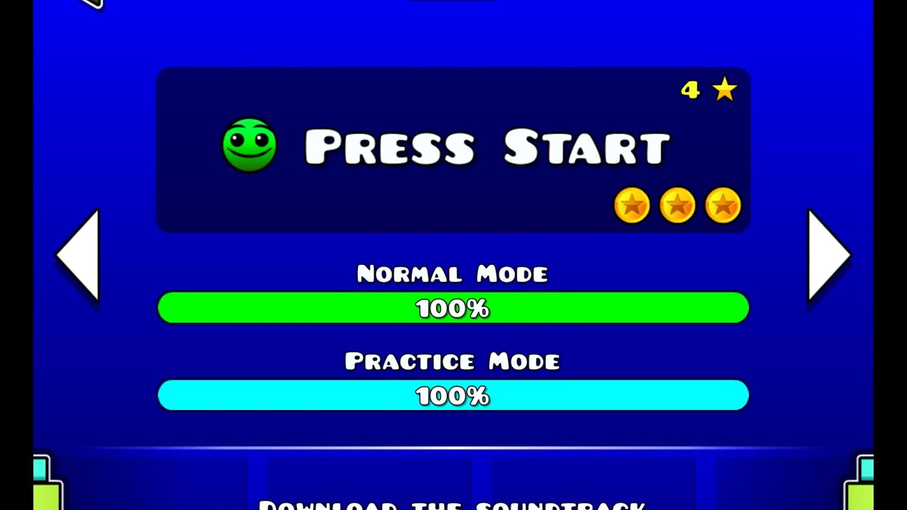 2026 Press Start All Coins - Geometry Dash Subzero