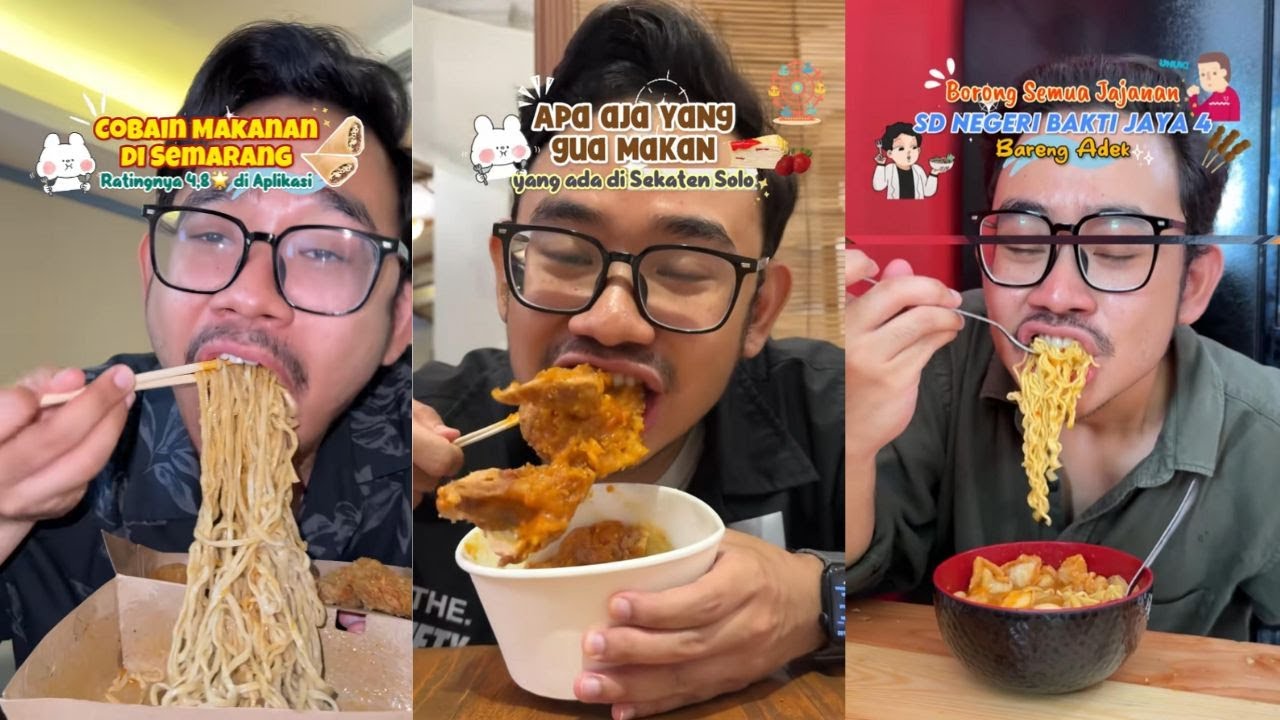 Borong Jajanan SD Bareng Adek, Jajan Di Sekaten Solo, Dan Beli Jajanan Viral Bareng Tiktoker Ravie