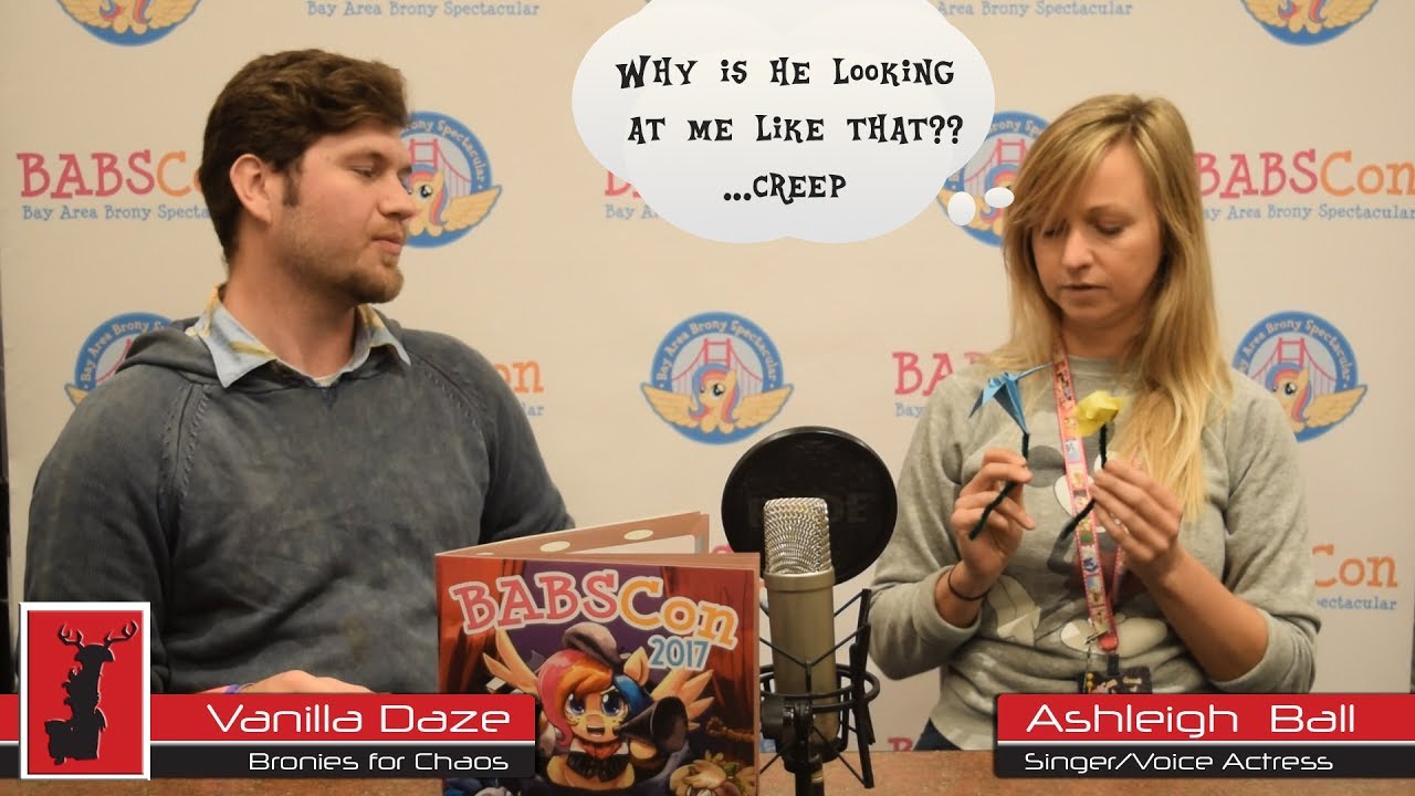 BABSCon 2017 | Ashleigh Ball Tries to not be creeped out