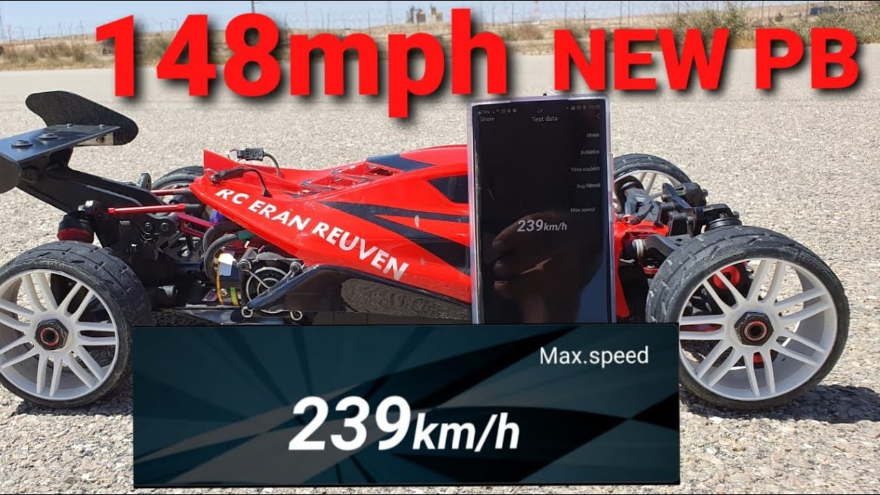 NEW PB Arrma Typhon  8s 239Km/h Speed Run Rc Car🏆🏆🏆