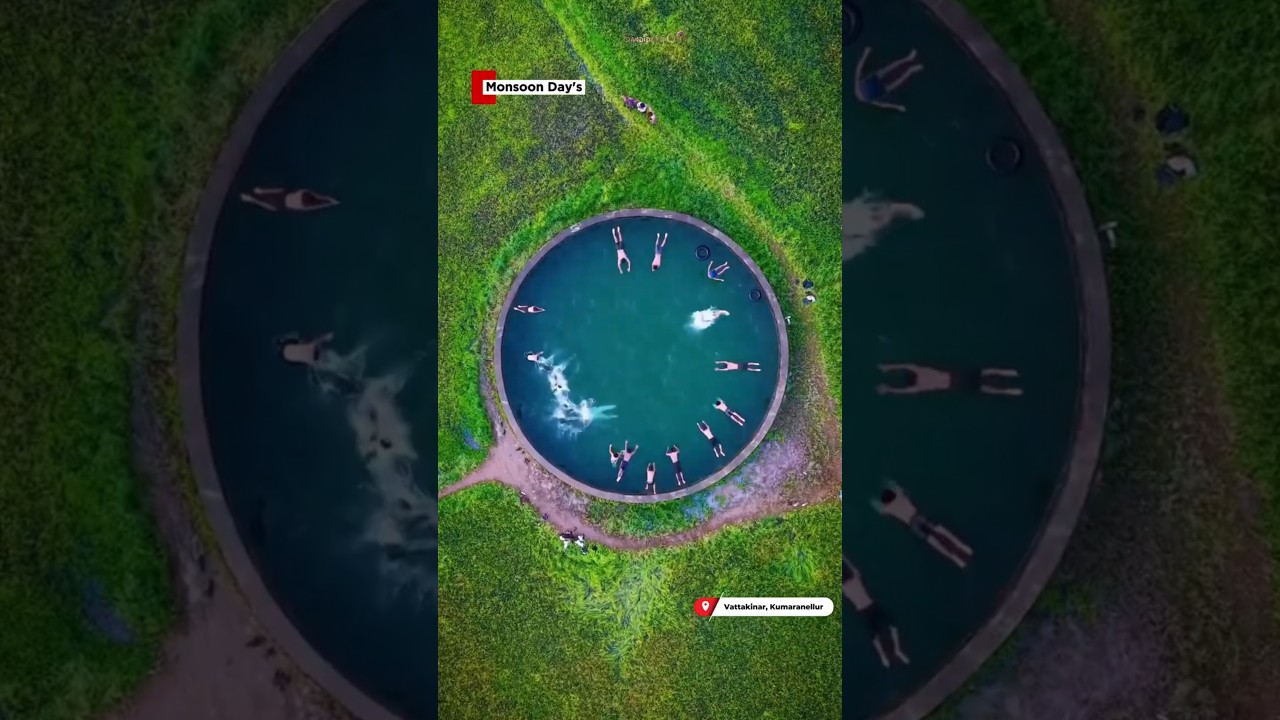 Vattakinar Kerala&rsquo;s Unique Cellular Well 🇮🇳 | Hidden Gem of Keralam #Shorts #youtubeshorts #monsoon